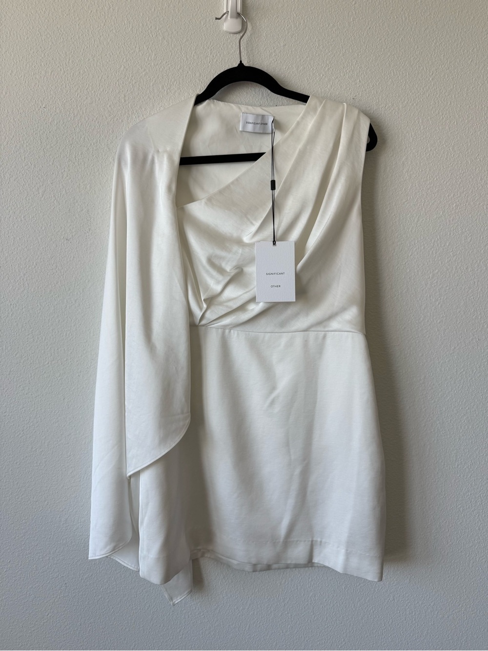 NWT Significant Other Annabel Mini Dress in Ivory - Picture 3 of 11